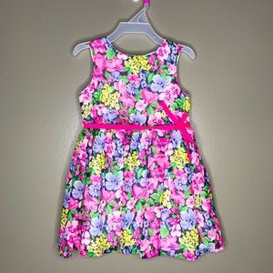 🔴 Carter’s infant girl spring floral dress, 9m